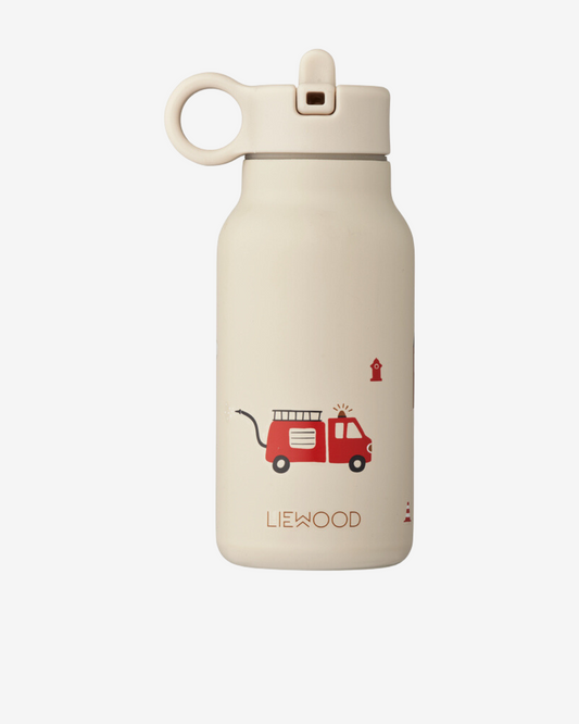 Liewood - Falk water bottle 250 ml - - Drikke - Vannflaske - Emergency vehicle / Sandy