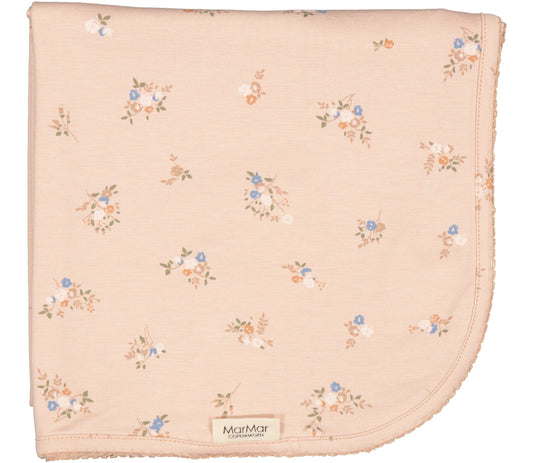 MARMAR - ALIDA - Modal Smooth Print - Teppe - Rose Bouquet - HIBABY Babypakke