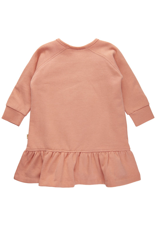 Soft Gallery - SGKrista Emb Universe Dress - Kjole - DUSTY CORAL - HIBABY Babypakke