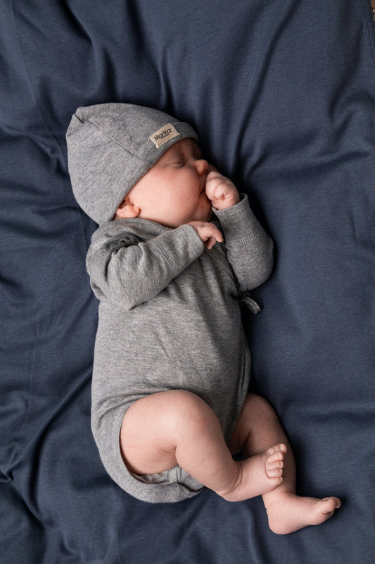 MARMAR - Belita Modal New Born - Body - Grey Melange - HIBABY Babypakke