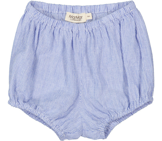MARMAR - Pava Fine Cotton - Shorts - Bolich Blue Stripe - HIBABY Babypakke